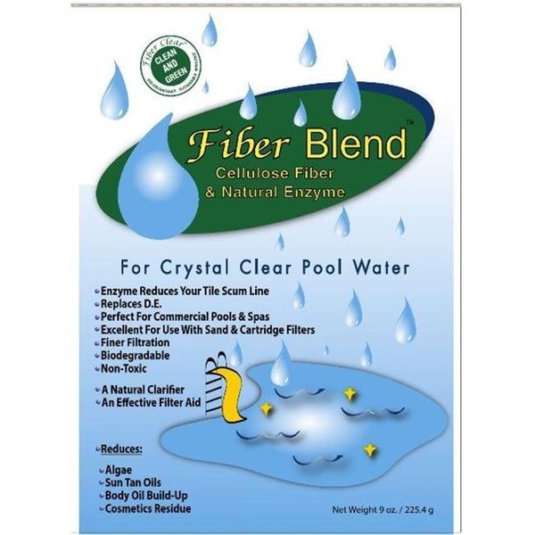 Fiber Clear Fiber Clear Crystal Clear Pool Water Blend 2; 7 Lbs.. FB C 007 2